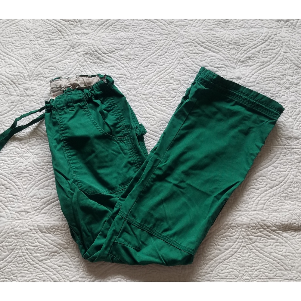 Green Koi Scrub Pants